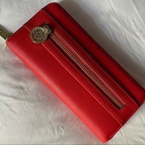 NWT Fire Red Anne Klein Wallet